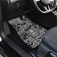 African Snake Skin Pattern Car Mats