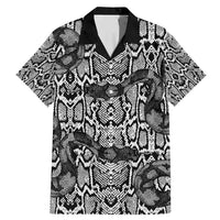 African Snake Skin Pattern Family Matching Mermaid Dress and Hawaiian Shirt