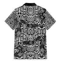 African Snake Skin Pattern Family Matching Mermaid Dress and Hawaiian Shirt