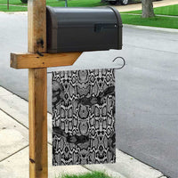 African Snake Skin Pattern Garden Flag
