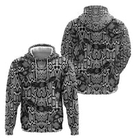 African Snake Skin Pattern Hoodie