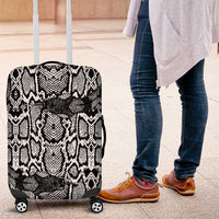 African Snake Skin Pattern Luggage Cover
