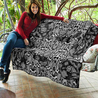 African Snake Skin Pattern Quilt