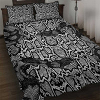 African Snake Skin Pattern Quilt Bed Set