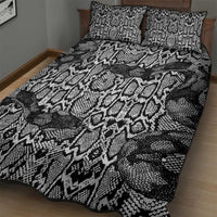African Snake Skin Pattern Quilt Bed Set
