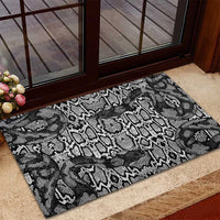 African Snake Skin Pattern Rubber Doormat