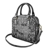 African Snake Skin Pattern Shoulder Handbag