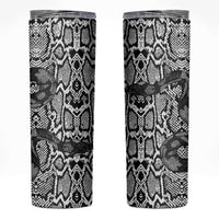 African Snake Skin Pattern Skinny Tumbler