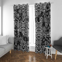 African Snake Skin Pattern Window Curtain
