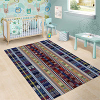 Lamba Mpanjaka Madagascar Area Rug Traditional Pattern