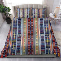 Lamba Mpanjaka Madagascar Bedding Set Traditional Pattern