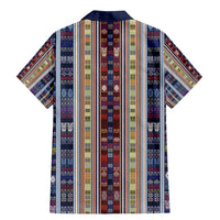 Lamba Mpanjaka Madagascar Family Matching Mermaid Dress and Hawaiian Shirt Traditional Pattern