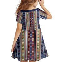 Lamba Mpanjaka Madagascar Family Matching Off Shoulder Maxi Dress and Hawaiian Shirt Traditional Pattern