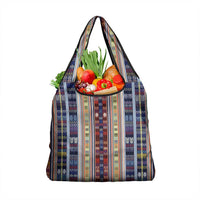 Lamba Mpanjaka Madagascar Grocery Bag Traditional Pattern