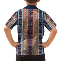 Lamba Mpanjaka Madagascar Kid Hawaiian Shirt Traditional Pattern