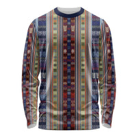 Lamba Mpanjaka Madagascar Long Sleeve Shirt Traditional Pattern