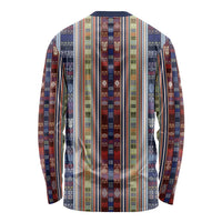 Lamba Mpanjaka Madagascar Long Sleeve Shirt Traditional Pattern