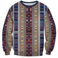 Lamba Mpanjaka Madagascar Sweatshirt Traditional Pattern