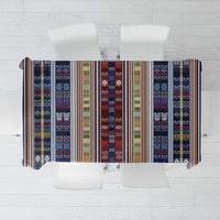 Lamba Mpanjaka Madagascar Tablecloth Traditional Pattern