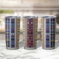 Lamba Mpanjaka Madagascar Tumbler Cup Traditional Pattern