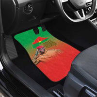 I Stand With Traore Car Mats Burkina Faso Flag Map - African Pattern