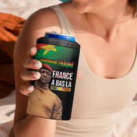 Traore Burkina Faso 4 in 1 Can Cooler Tumbler A Bas La France - Afrique
