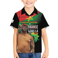 Traore Burkina Faso Family Matching Summer Maxi Dress and Hawaiian Shirt A Bas La France - Afrique