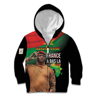 Traore Burkina Faso Kid Hoodie A Bas La France - Afrique