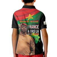 Traore Burkina Faso Kid Polo Shirt A Bas La France - Afrique