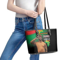 Traore Burkina Faso Leather Tote Bag A Bas La France - Afrique