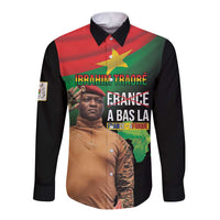 Traore Burkina Faso Long Sleeve Button Shirt A Bas La France - Afrique