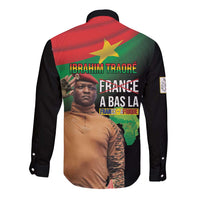 Traore Burkina Faso Long Sleeve Button Shirt A Bas La France - Afrique
