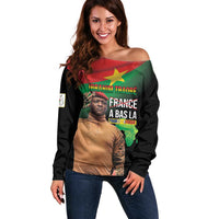 Traore Burkina Faso Off Shoulder Sweater A Bas La France - Afrique