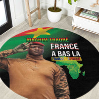 Traore Burkina Faso Round Carpet A Bas La France - Afrique