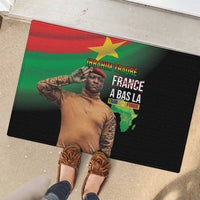 Traore Burkina Faso Rubber Doormat A Bas La France - Afrique