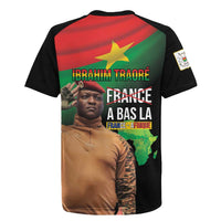 Traore Burkina Faso Rugby Jersey A Bas La France - Afrique