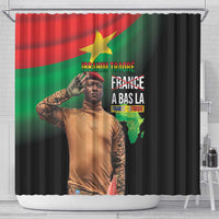 Traore Burkina Faso Shower Curtain A Bas La France - Afrique