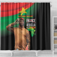 Traore Burkina Faso Shower Curtain A Bas La France - Afrique