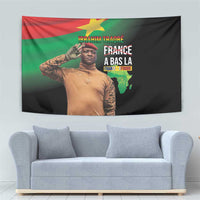 Traore Burkina Faso Tapestry A Bas La France - Afrique