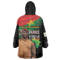 Traore Burkina Faso Wearable Blanket Hoodie A Bas La France - Afrique