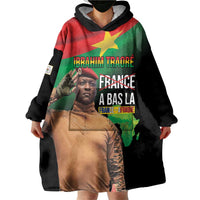 Traore Burkina Faso Wearable Blanket Hoodie A Bas La France - Afrique