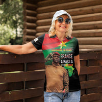 Traore Burkina Faso Women Polo Shirt A Bas La France - Afrique