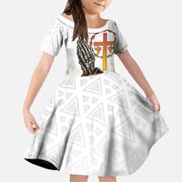 Angola All Souls Day Family Matching Off Shoulder Maxi Dress and Hawaiian Shirt Together in Remembrance - Wonder Print Shop