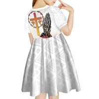 Angola All Souls Day Kid Short Sleeve Dress Together in Remembrance - Wonder Print Shop