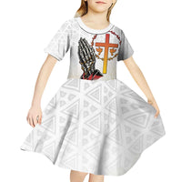 Angola All Souls Day Kid Short Sleeve Dress Together in Remembrance - Wonder Print Shop