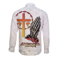 Angola All Souls Day Long Sleeve Button Shirt Together in Remembrance - Wonder Print Shop