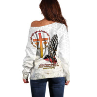 Angola All Souls Day Off Shoulder Sweater Together in Remembrance - Wonder Print Shop