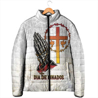 Angola All Souls Day Padded Jacket Together in Remembrance - Wonder Print Shop