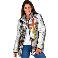 Angola All Souls Day Padded Jacket Together in Remembrance - Wonder Print Shop