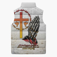 Angola All Souls Day Sleeveless Puffer Jacket Together in Remembrance - Wonder Print Shop